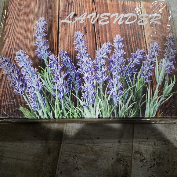 Other - Lavender Wooden Wall Art